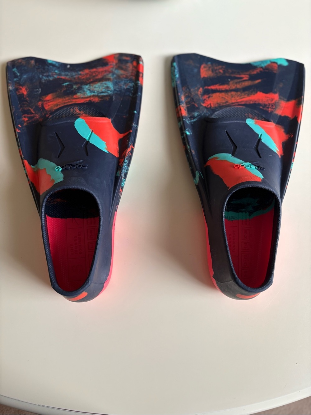 Speedo Multicolored Short Blade Training Fin
